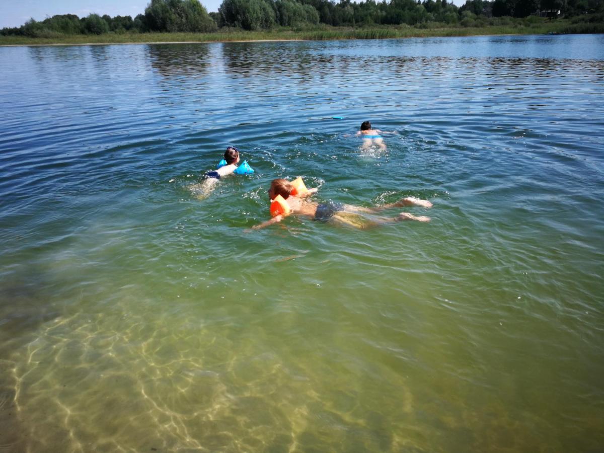 Domki Domek Na Jeziorem Wilczynskim Budzislawskim , Las, Osobno Ogrodzony 2-6 Osob- Klimatyzacja, Ogrzewanie, 62-550 Zygmuntowo Gm Wilczyn 外观 照片