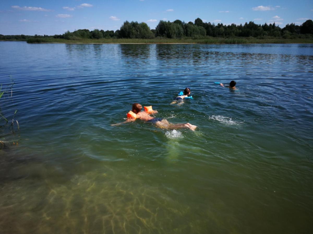Domki Domek Na Jeziorem Wilczynskim Budzislawskim , Las, Osobno Ogrodzony 2-6 Osob- Klimatyzacja, Ogrzewanie, 62-550 Zygmuntowo Gm Wilczyn 外观 照片